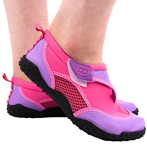 GEEZY Aqua Water Shoes for Women Beach Surfing Holidays - Pink, UK Adult 4 — view 6