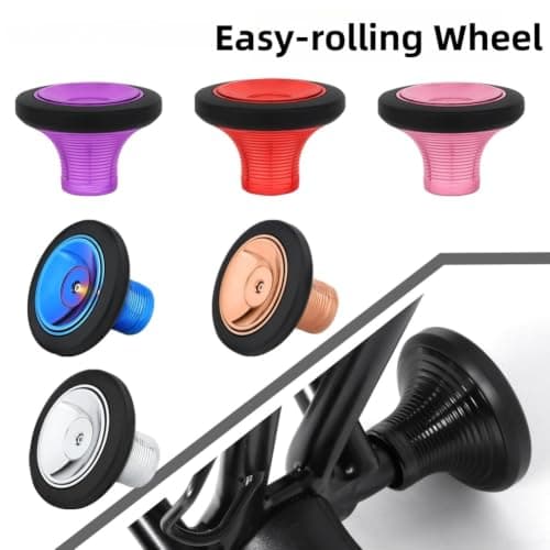 Replacement Easy Wheel for Brompton Commute Travel Light(Pink Anode) — view 2