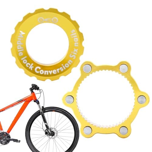 Center Lock Adapter – Universal 54 x 44 mm 6 Hole Disc Brake Adapter | for Camping, Hiking, Survival, Travel,