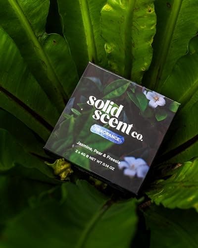 Solid Perfume For Women - Luxurious Fragrance of Jasmine, Pear and Freesia | Sustainable Cosmetics | 100% Natural Ingredients | Travel Size | Luxury Gift Box — view 5