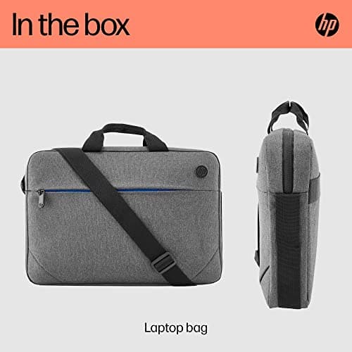 HP Prelude 15.6 inch Topload Laptop Bag | Slip On Padded Straps | Compatible With Laptops Up To 15.6 inch | Protect Your Tech With Water Resistance And Padded Construction — view 5