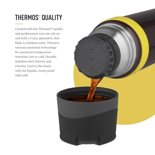 Thermos Charcoal Ultimate Drinks Flask (900ml) 24h Hot | 24h Cold — view 4