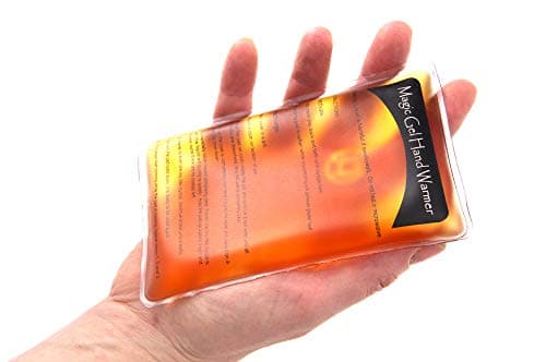 2 Pack Reusable Instant Hand Warmer Heat Pack Hot Gel Handwarmer Pack Click for Instant Warm Heat Anytime Perfect for Pockets Travel Camping Hiking Outdoor Activities — view 3