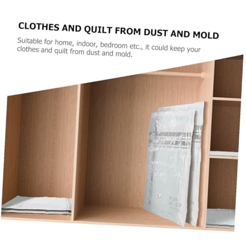 Vacuum Storage Bags Foldable Pa Pe White for Clothes Quilt — view 6