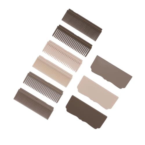 Flat Iron Comb Attachment, Clip On Hair Straightener Comb, Detachable Carbon Fiber Straightening Comb with Dense Teeth for Home Salon Travel Use — view 4