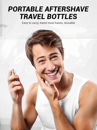 BELEVO Perfume Atomiser Bottle Refillable, 3 Pieces Portable Aftershave Travel Bottles 5ml Mini Aftershave Dispenser Travel Must Haves, Small Perfume Refill Bottle for Pocket, Handbag — view 2