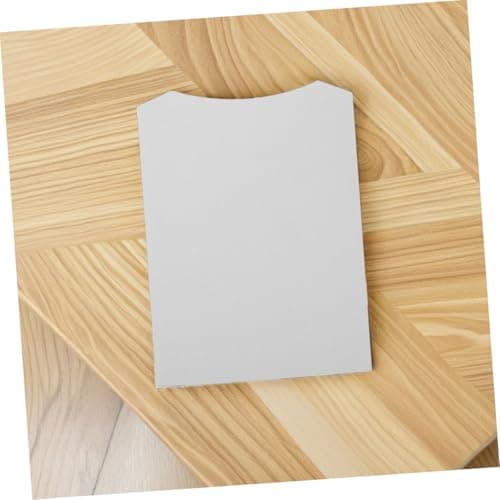 MUCKLILY 50pcs Shirt Cardboard Inserts Foldable Shirt Packing Inserts for Clothing Packaging T Folding Board for Retail Display Laundry Organisation and Diy Packing — view 6