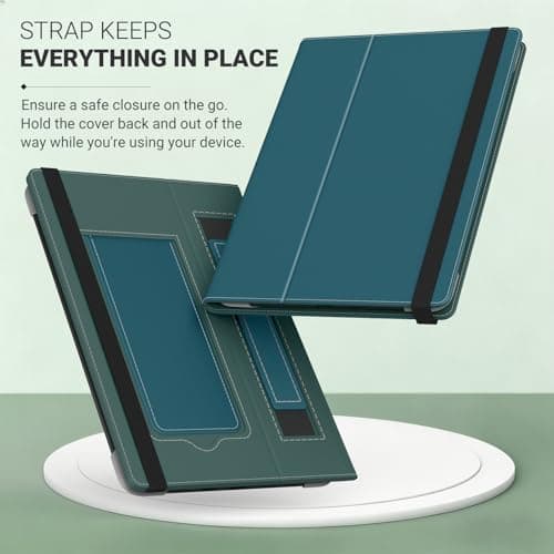 MoKo Case for 6.8,7 Inch Kindle Paperwhite eReaders Tablets, Turquoise — view 6