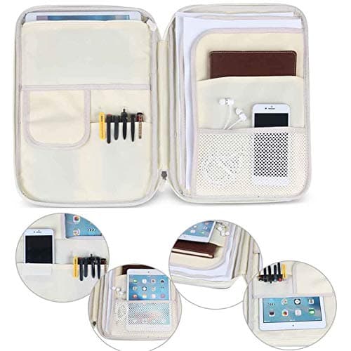 JAKAGO A4 Document Case, Multi-Pocket Portfolio Folder, Travel Portfolios — view 6