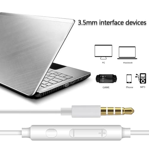 Wired Earphones In Ear Headphones Wired ear buds 3.5mm jack head phones — view 2