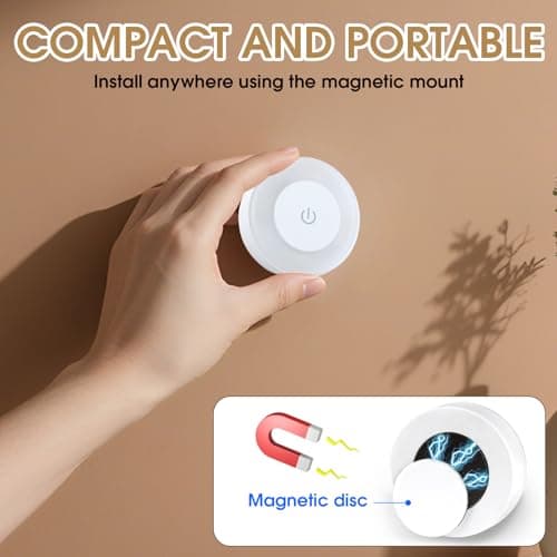 Rechargeable Night Light Portable LED Touch Light with 3 Colour Modes — view 3