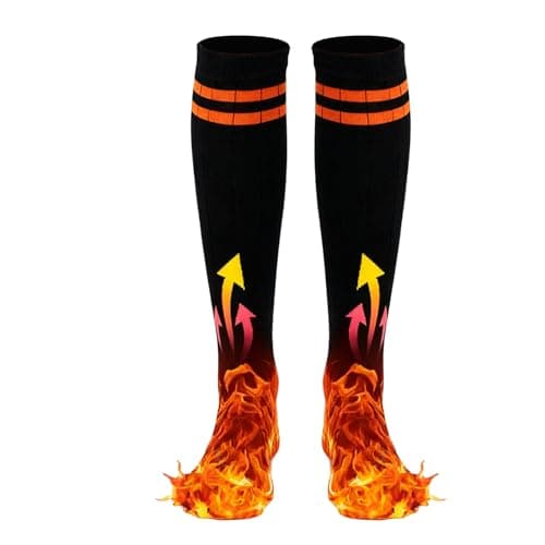 Heated Socks for Men Quick Heating Long Lasting Thermal Washable Adults — view 6