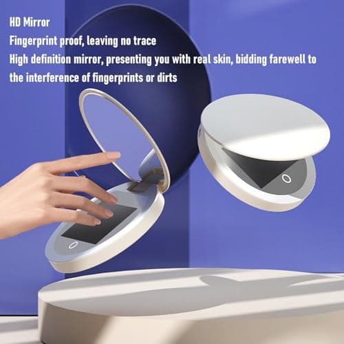 Fockety Camera Mirror for Sunscreen Test, 2X Magnification — view 2