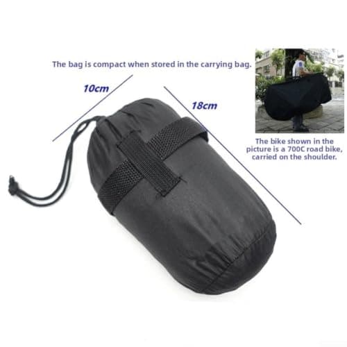 Nylon Bicycle Transport Case 700C 26 Inch Foldable Design — view 6