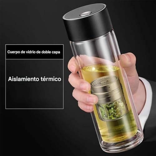 Glass Tea Bottle Tea Cup with Filter 400ml — view 5