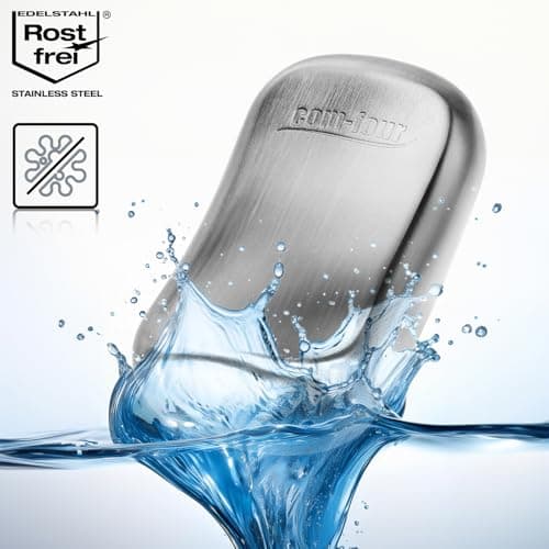 com-four® anti-odor soap made of stainless steel, antibacterial odor — view 3
