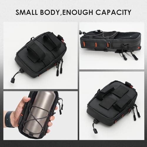 TARION Backpack Strap Pouch with POV Camera Mount for Walking & Hiking — view 6