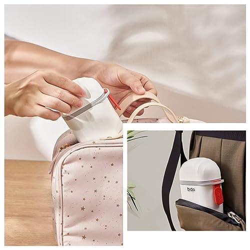 Travel Soap Case Soap Box with Lid Portable Waterproof and Leakproof Shower Including Convenient Handle, Soap Dish for Travel, Bathroom, Camp, Outdoor(White) — view 6