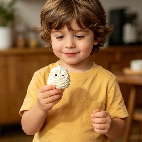 Cream Roll Fidget Toy Slow Rising Silicone Cream Relaxation Roll — view 3