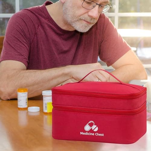 Dzmuero 2 Pieces First Aid Kit Bags, Empty Emergency Bags — view 6