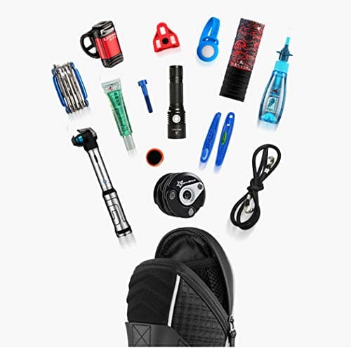 ROCKBROS Bicycle Saddle Bag Rear Luggage MTB Scooter Seat Bags Waterproof Reflective 1.5L — view 4