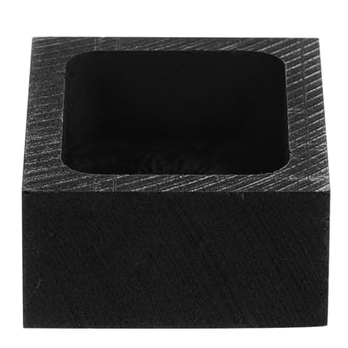 Graphite Ingot Mold for Teaching and Science Education, Black