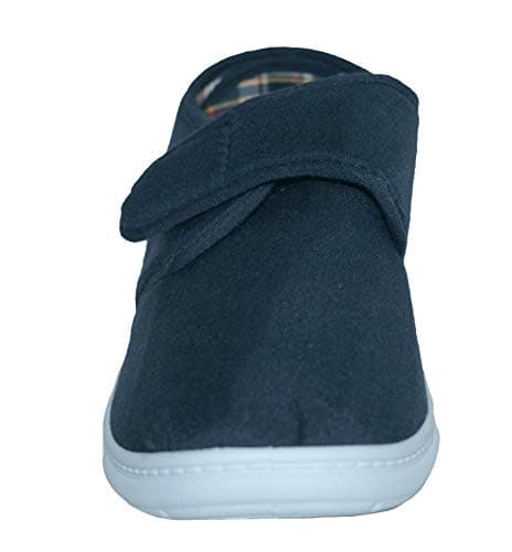 Mens Wider Fitting Casual Holiday Beach Walking Canvas Pump Trainers Deck Shoes Loafer Size 7-12 (Kevin Navy, UK Footwear Size System, Adult, Men, Numeric, Medium, 9) — view 4