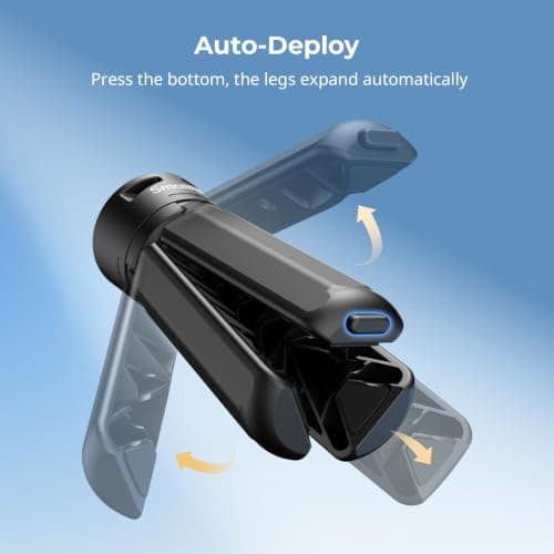 SMALLRIG Action Camera Tripod for DJI Osmo Pocket/Action, for Insta360 Luna — view 3