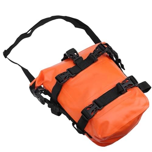 Sonew Motorcycle Saddle Bag with -Slip Design & Large Capacity Storage for and Street Bikes Orange (Orange) — view 2