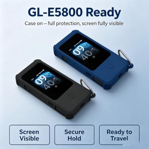 Case For GL.iNet GL-E5800 EU Mudi 7 5G Tri-band Wi-Fi 7 Travel Router case — view 2