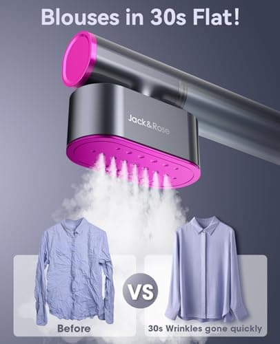 Jack＆Rose Travel Steamer for Clothes 100-240V Dual Voltage,Clothes Steamer — view 4