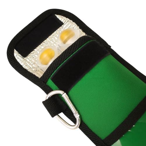 VSafety Insulated Emergency Anaphylaxis Kit AAI Travel Carry Case - Portable Medication Pouch — view 4