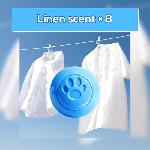 SCENTORINI Shoe Deodorizer Balls 8 Pack, Long-Lasting Odor Eliminator with Twist to Activate Freshness, Linen Scent Shoe Freshener Balls for Sneakers, Trainers, Boots, Lockers, Gym Bags Closets Travel — view 2