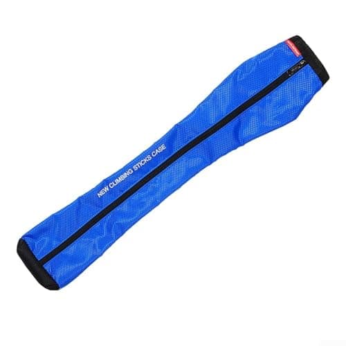 Portable Trekking Poles Carry Bag, Hiking Poles Storage Pouch, Tent Poles Replacement Storage Pouch for Trekking Hiking Poles & Walking, 30 Inch(Blue) — view 2