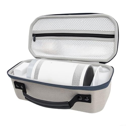 Hard EVA Case for Samsung Freestyle Projector 27.5cm Shockproof Compact Travel Case for Samsung Freestyle 2nd Gen Grey Lightweight Shockproof Hard Shell Case for Freestyle Projector with Mesh Pocket