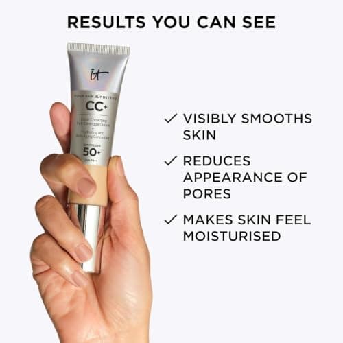 iT Cosmetics, CC+ Cream with SPF 50+, Light CC Cream, 12ml — view 6