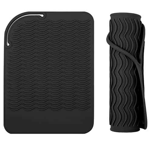 Opopark Silicone Heat Resistant Mat for Hair Straightener Curling Irons