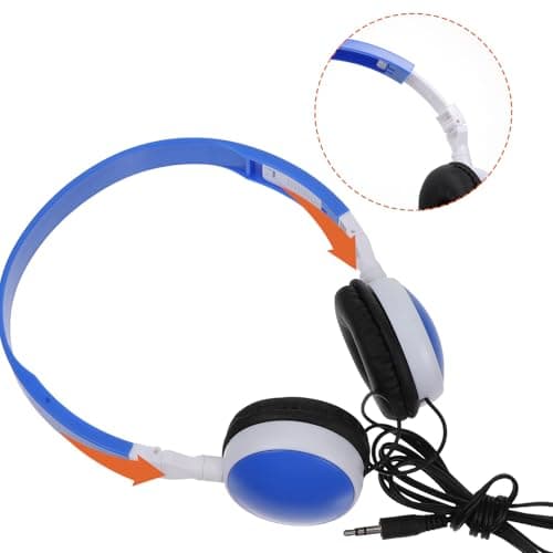 Alipis Children Foldable Headset 30mm Abs Pvc School Season Decor — view 6