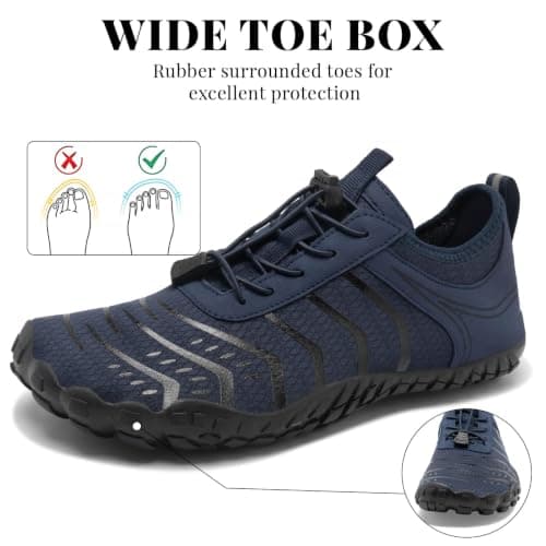 2026 New Hiking Barefoot Shoes Womens Mens Footwear Wide Toe Box Water Shoe — view 5