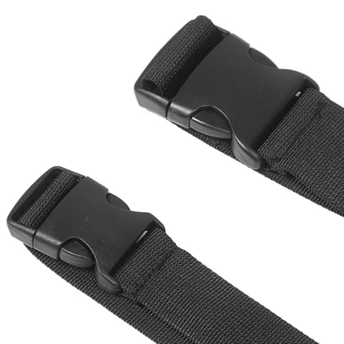 Healvian Adjustable Waist Strap Extender for Fanny Pack and Backpack - 39 Inch Nylon Buckle Belt for Secure Luggage and Travel Gear — view 3