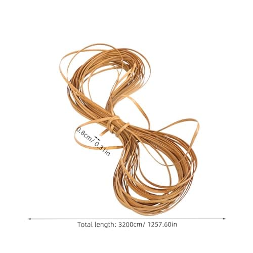 CANIGHT DIY Plastic Rattan Repair Kit for Furniture and Luggage, Lightweight Pe Material, Not Easy to Deform, for Decorating Projects and Handicrafts Plastic Rattan Weaving — view 2