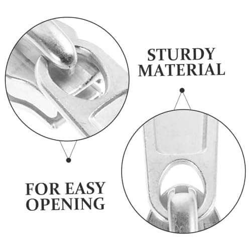 50pcs Heavy Duty Zipper Slider Kit for Backpacks and Luggage — view 3