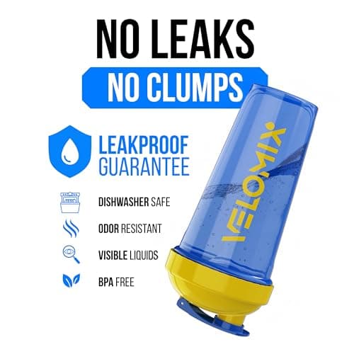 VELOMIX 2 Pack 828ml Protein Shaker Bottle, Stand Strong Pack — view 3