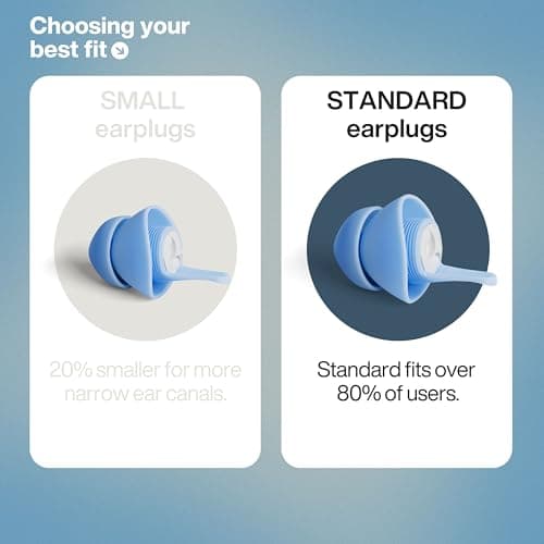 EarPeace Sleep Earbuds for Side Sleepers - 30dB, Standard Size — view 4