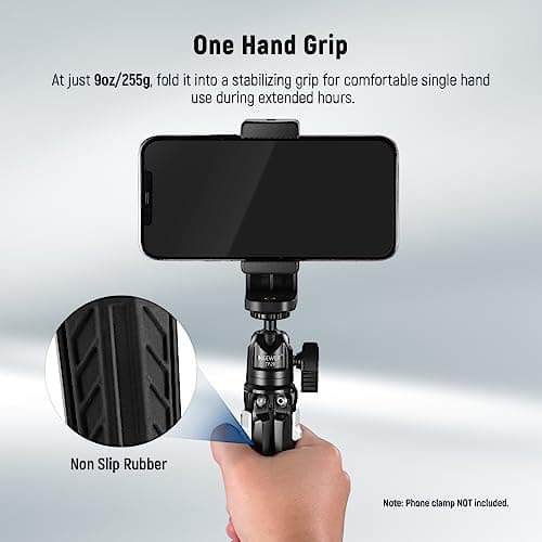 NEEWER Mini Metal Table Tripod with 360° Ball Head, TP29 — view 4