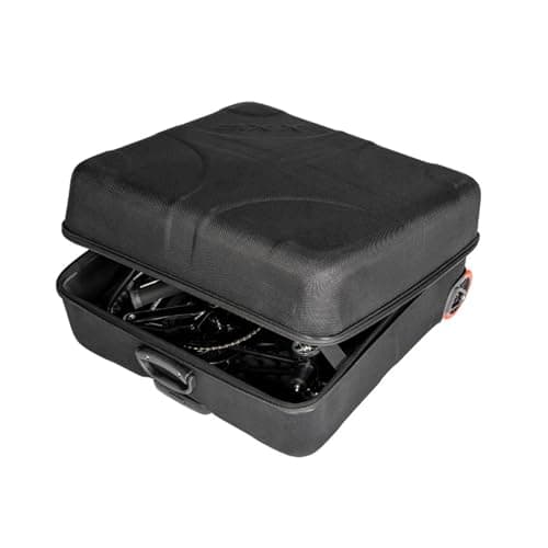 Ejoyous Folding Bike Travel Case, EVA Hard Shell, Lightweight Storage Box, Easy Packing, Ideal for Folding bicycl and Travel (E1919) — view 6