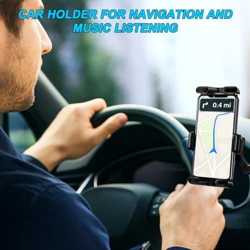 CMANLNYK Car Air Vent Tablet Phone Holder - 360° Rotating Adjustable Tablet Car Mount Suitable for Ipad Iphone 5"-13" — view 4