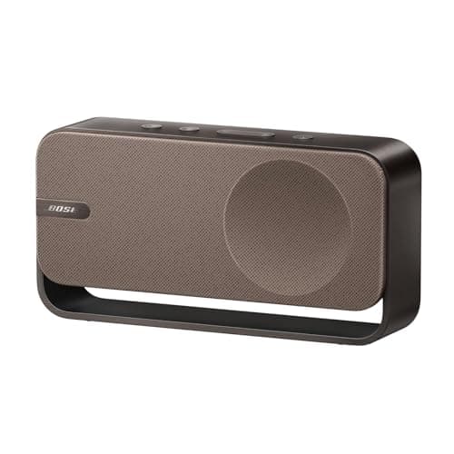 Bose SoundLink Home Speaker, Premium, Portable and Wireless Bluetooth Bookshelf Speaker, Up to 9 Hours Battery Life, Warm Wood