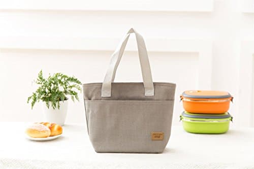 Vinsani Insulated Thermal Lunch Bag Portable Reusable Cooler Bag Unisex