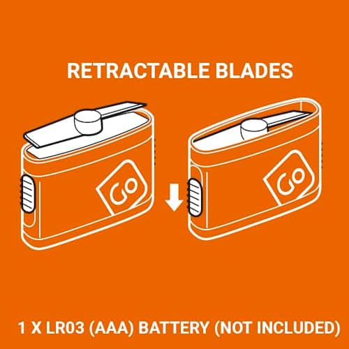 Go Travel Mini Foldable Handheld Fan - Portable, Quiet, Retractable Blades — view 4